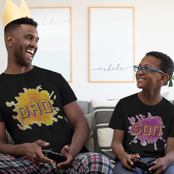 Dad Colourful - Son Colourful
