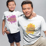 Dad Colourful - Son Colourful