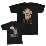 Daddy and Me Outfits Pets Dogs Dad Bone - Pets Dogs Baby Bone Dreaming Cotton