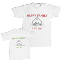 Happy Family I Am Dad Home Kids Parents - Boy Home