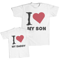 I Love My Son Heart - I Love My Daddy Heart