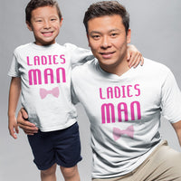 Handsome Inside - Ladies Man Bow Dad