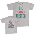 Daddy and Me Outfits Dad Crown Father - Big Mister Beard Cotton