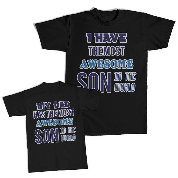 Daddy and Me Outfits Honduras Football Star - I Most Awesome Son World Cotton