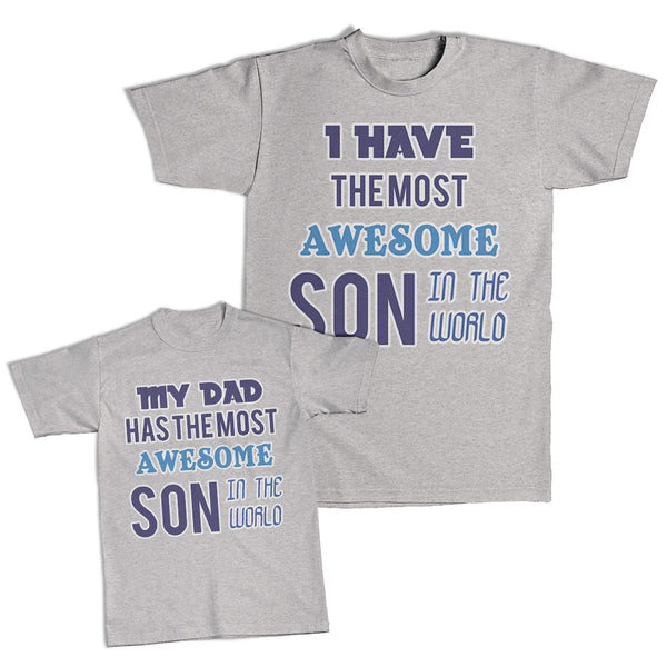 Daddy and Me Outfits Honduras Football Star - I Most Awesome Son World Cotton