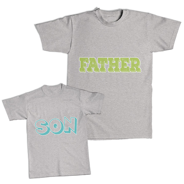 Daddy and Me Outfits Father Dad Green Daddy - Son Boy Love Cotton