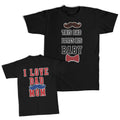 Daddy and Me Outfits This Dad Loves His Baby Bow Beard - I Mom Beard Cotton