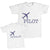 Daddy and Me Outfits Airplane Pilot Blue - Airplane Co Pilot Cotton