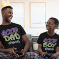 Daddy and Me Outfits Good Dad Sweet - Good Boy Sweet Cotton