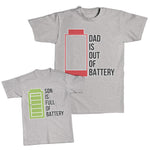 Chef Cap Baby - Dad Is out of Battery Empty