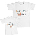 Daddy and Me Outfits Travel Aeroplane Journey - Tools Dad Cotton