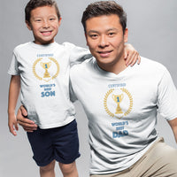 Am Birthday Boy Heart Certified Worlds Dad Trophy
