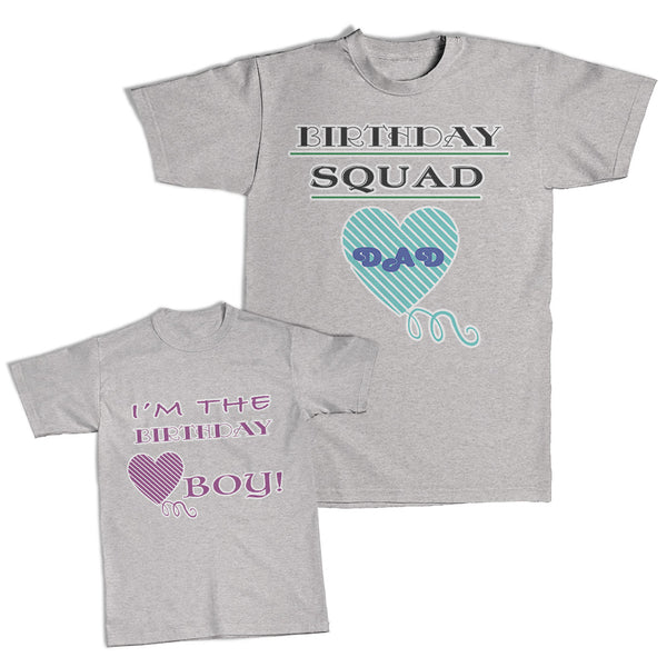 King Crown - Birthday Squad Dad Heart Love