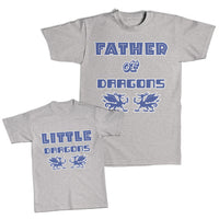 Daddy and Me Outfits My Daddy and Me - Fantasy Father of Dragons Cotton