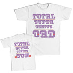 Total Super Genius Dad Heart Love - Son Heart