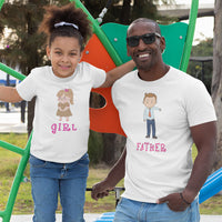 Girl Baby Small - Father Man Standing Man