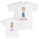 Girl Baby Small - Father Man Standing Man