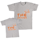 Daddy and Me Outfits The Daughter - The Father Strong Hands Cotton