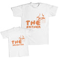 Daddy and Me Outfits The Daughter - The Father Strong Hands Cotton