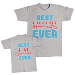 Daddy and Me Outfits Best Dad Ever Arrow - Best Daughter Ever Arrow Cotton