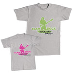 Daddy and Me Outfits Team Rock Princess Rock Star - Team Daddy Rock Cotton