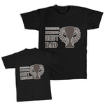 Daddy and Me Outfits Certified Worlds Best Son 1 Trophy - Daughter Cotton