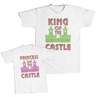 Daddy and Me Outfits Princess of The Castle Girly - King of The Castle Cotton