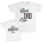 Best Dad Ever Heart - Best Daughter Ever Heart