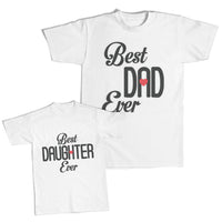 Best Dad Ever Heart - Best Daughter Ever Heart