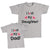 Daddy and Me Outfits I Love My Dad Heart - I Love My Daughter Heart Cotton