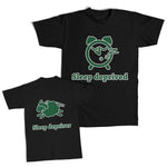 Daddy and Me Outfits Sleep Deprived Alarm Clock - Sleep Depriver Sheep Cotton