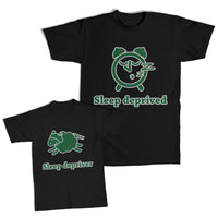 Daddy and Me Outfits Sleep Deprived Alarm Clock - Sleep Depriver Sheep Cotton