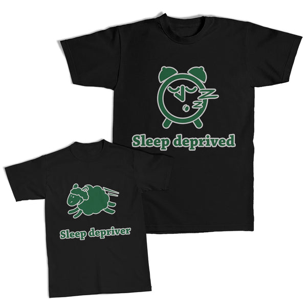 Daddy and Me Outfits Sleep Deprived Alarm Clock - Sleep Depriver Sheep Cotton