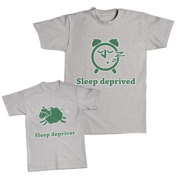Daddy and Me Outfits Sleep Deprived Alarm Clock - Sleep Depriver Sheep Cotton