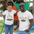 Daddy and Me Outfits I Love Family Sweet Love Smiling Big Heart - I Cotton