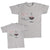 Daddy and Me Outfits Barbeque Grill Master - Barbeque Grill Novice Cotton