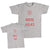 Daddy and Me Outfits Love Son Hands Intimacy - Raising Wolves Scratches Cotton