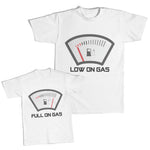 Daddy and Me Outfits Cool Kid Shades - Low on Gas Meter Reading Cotton