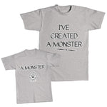 Daddy and Me Outfits How Roll Daddy Car Wheels - Have Created Monster Cotton