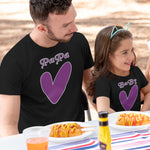 Our First Fathers Day Beard - Love Papa Heart