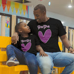 Our First Fathers Day Beard - Love Papa Heart