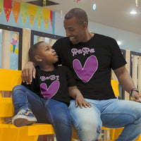 Our First Fathers Day Beard - Love Papa Heart