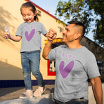 Our First Fathers Day Beard - Love Papa Heart
