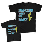 Daddy and Me Outfits Baseball Bat Sports - Dancing with My Baby Dancer Cotton