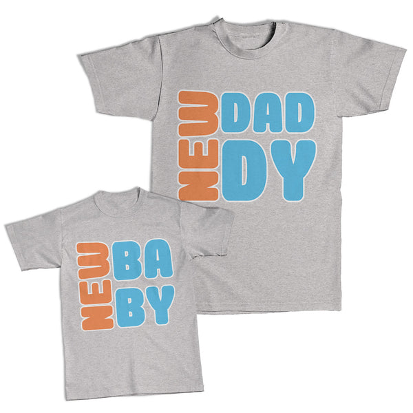 Daddy and Me Outfits New Daddy Father Newborn - New Baby Newborn Cotton