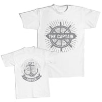 Captain Boat Wheel Sailing - Anchor Symbol Sailing