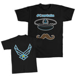 Captain Cap Symbol Beard - Air Force Military