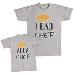 Daddy and Me Outfits Chef Cap Head Chef - Chef Cap Sous Chef Cotton