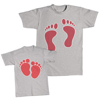 Daddy and Me Outfits Sleep Thief - Fathers Feet Daddy Cotton