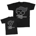 Daddy and Me Outfits I Love Smile Heart - Undercover Superhero Daddy Cotton
